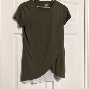 Motherhood Maternity Nursery Tops Bundle